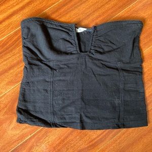 Free People Black Corset Top XSmall
